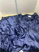 Winter silks 100% silk ladies navy sleep shorts