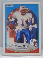 1990 Fleer Warren Moon #133