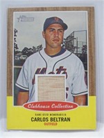 2011 Topps Heritage Carlos Beltran Bat Card