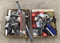 Assorted Casters, Small Hardware, Dovetail Saw