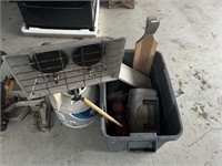 SS- Plastic Box of Misc. Fishing Gear