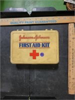 Johnson & Johnson Plastic First Aid Kit