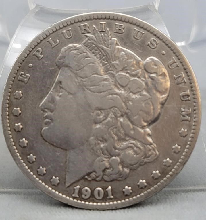 1901O Morgan Dollar