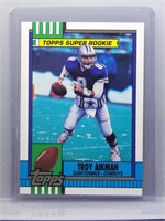 Troy Aikman 1990 Topps Rookie