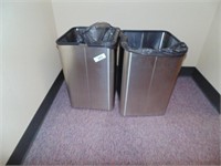 (2) Trash Cans from Room #410