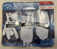 New-Callaway Golf Gloves Size Medium