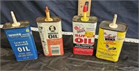 4 oil cans