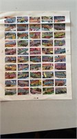 34 cent "Greetings From" U.S. States Stamp Sheet