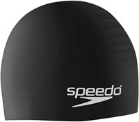 (N) Speedo Unisex-Youth Swim Cap Silicone Junior