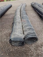 2 Perforated poly culverts; approx. 17'x12"; they