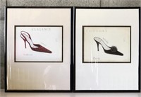 Framed Wall Art, Couture Shoes