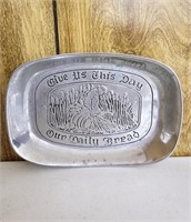 RWP Wilton Pewter Bread Plate