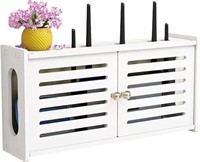 Hoernflk Large Wireless Router Rack Living Room