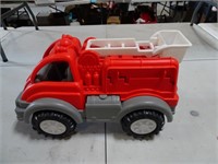 American Plastic Co. Large Fire Truck Toy