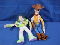 Toy Story Buzz & Wood Dolls