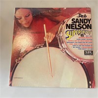 Sandy Nelson Superdrums pop jazz LP