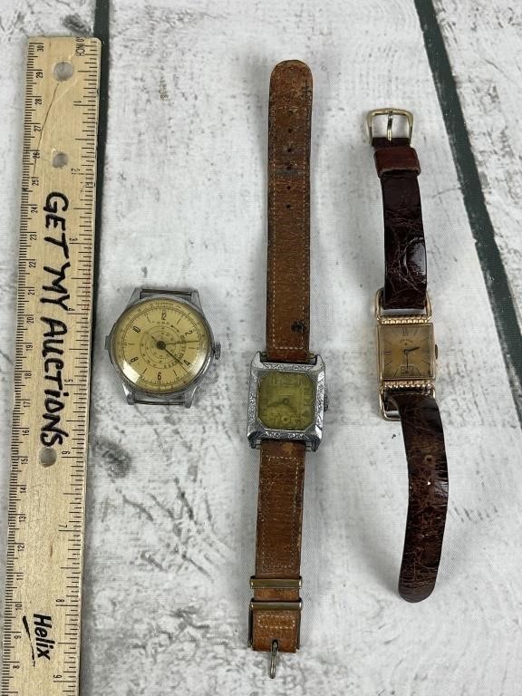 Lot of RARE VINTAGE 1940’s-1960’s Wrist Watches