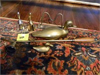 Brass Bell, Duck & Candle Snuffer