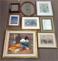 Various Collectible Prints and Still Life