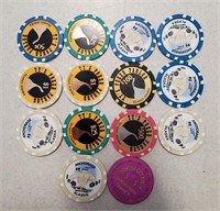 14 Alaska Casino Chips