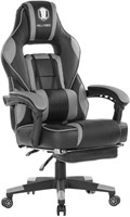 KILLABEE Massage Gaming Chair (Gray/Black)