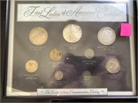FIRST LADIES OF AMERICAN COINAGE SILVER DOLLARS+