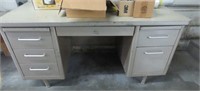 Steelcase Metal Office Desk