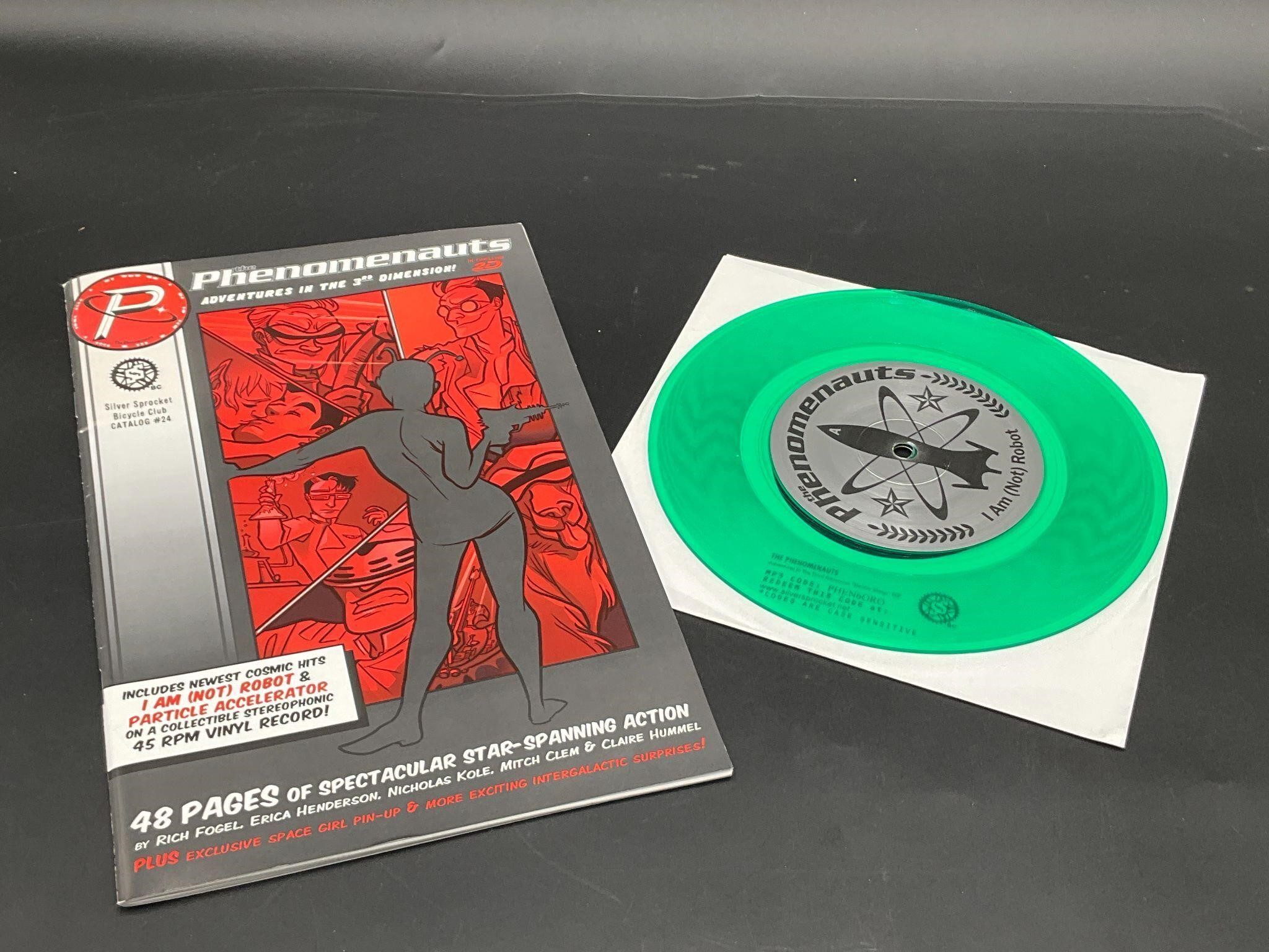 2011 Phenomenauts Lim.Ed. 7" Single with Comic