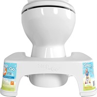 2PK Step and Go Toilet Stool 7"