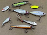 Fishing Lures 4.25” Long and Smaller