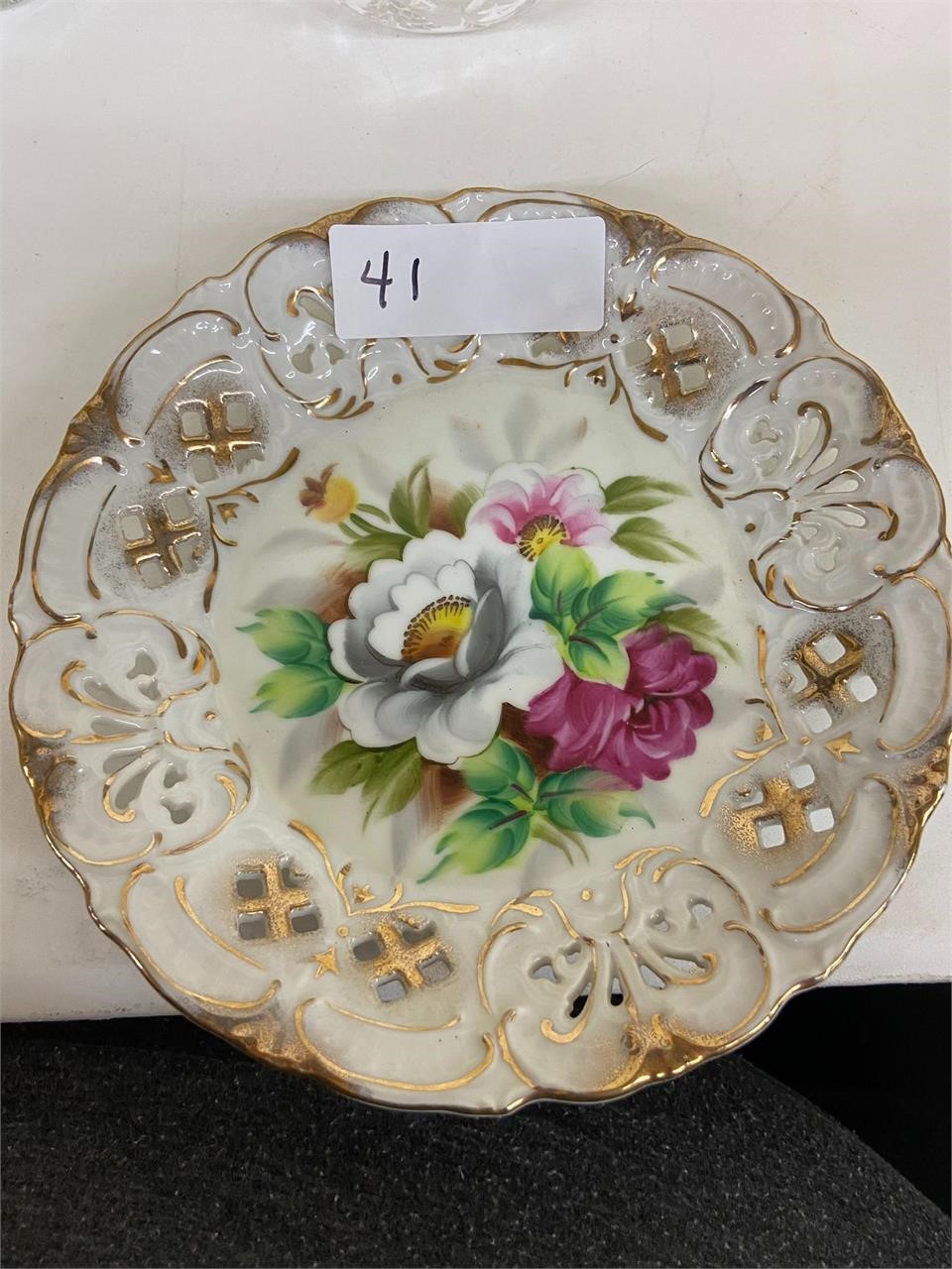 HAND PAINTED PLATE