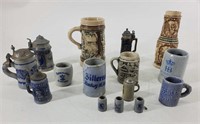 Miniature Beer Steins & Mugs