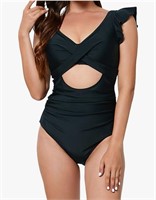 Large size Bloom jellyWomen's One Piece Swimsuit