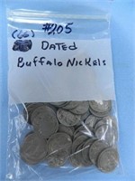 (66) Dated Buffalo Nickels