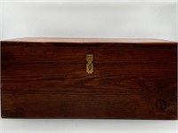 26x17x11” Antique Wood Chest
