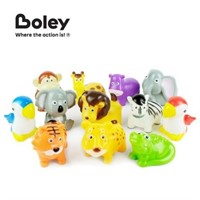 Boley 12-Piece Toddler Zoo Animal Bucket