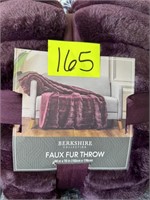 berkshire faux fur throw