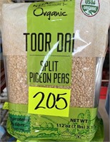 split pigeon peas