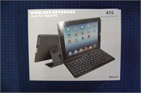 Wireless Keyboard Made for Tablet PC 7 1/2" X 91/2