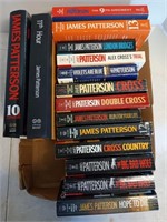 15 James Patterson books