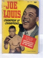 Vintage 1950 Joe Louis  Champion of