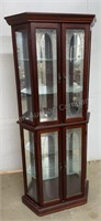 Lighted Curio Cabinet 6.5ft by 24in wide