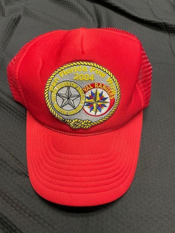 Red Florida POW Wows 2004 Hat