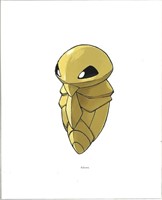 POKEMAN - "KAKUNA" 8 x 10 " Fine Art Giclee - C