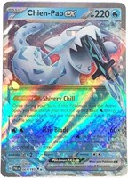 Pokemon Chien-Pao ex 061/193 Double Rare NM Paldea