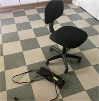 Phillips Surge Protector & Black Office Chair