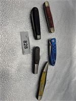 5)MISC POCKET KNIVES