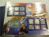 Sheet of 1964 Mint & Stamp Set