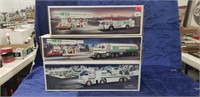 (3) Hess Trucks (1989, 1990 & 2006)