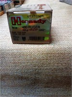 480 Ruger Hornady / fits  gun # 425